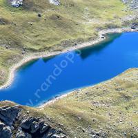 Du sommet… lac bleu de Marinet