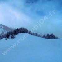 Arrivée sur le plateau…