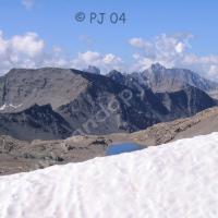 Du Pas de Salsa… au loin, le lac de Mongioia