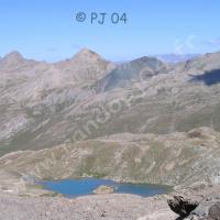 Descente vers le Lac du Loup…