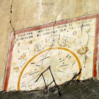 Cadran de 1805 « Mortel sais-tu à quoi je sers ? À marquer les heures que tu perds »