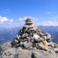 Cairn du sommet