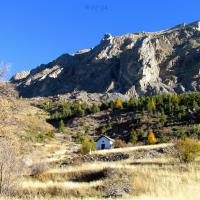 En vue de la chapelle…