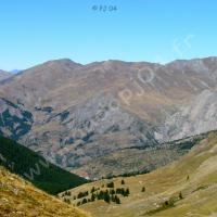 Du col… vue sur le vallon de Fouillouse