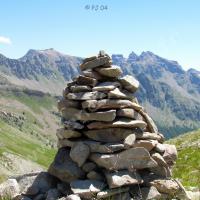 Cairn au col de la Boucharde
