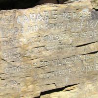 Inscription d’un berger (1871)