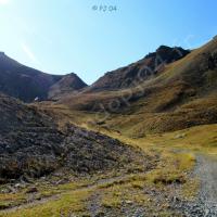 En vue des baraquements de Viraysse