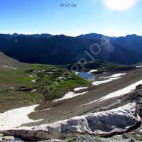 Arrivés au col de la Petite Cayolle !