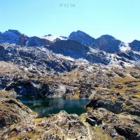 Lac & au loin le Bric de Rubren