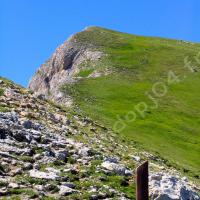 Arrivée sur la crête