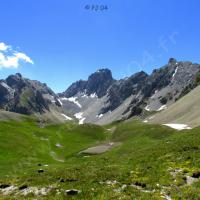 Au loin… Auto Vallonasso & Monte Oronaye (Tête de Moïse)