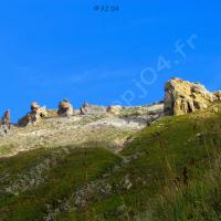 En montant vers le Collet de Tortisse…