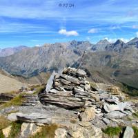 Cairn au sommet
