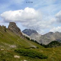 À la descente par le Vallon des Vaches