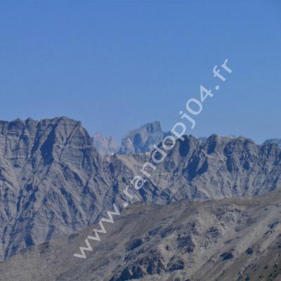 Au loin : Brec de Chambeyron